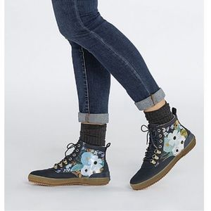 Rifle Paper Co./Keds Scout Boot Garden in Navy Size 5 NEW